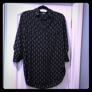 Size medium black blouse